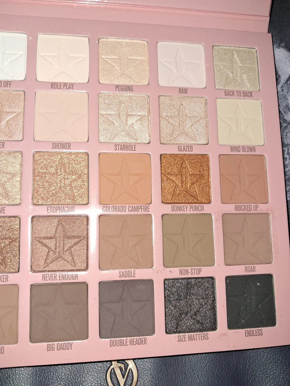 Jeffree Star Orgy 2 Eyeshadow Palette.